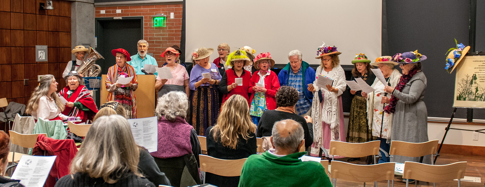 Palo Alto & San Jose Grannies singing