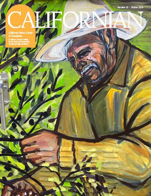 cover image of man in broad-brimmed hat tending to a leafy plant