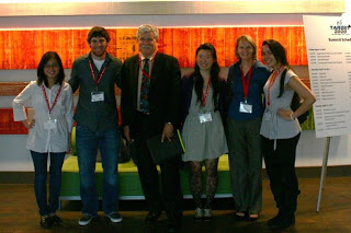 Students with President Brian Murphy