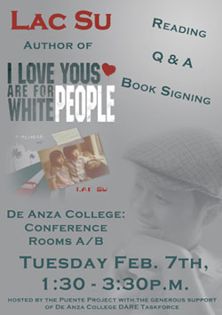 I Love Yous are for White People flyer